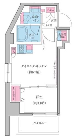 クレヴィアリグゼ雪が谷大塚の物件間取画像